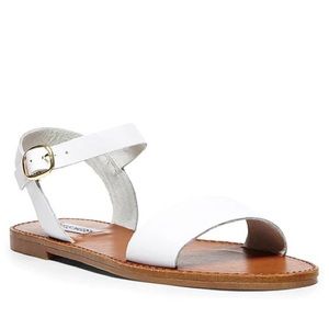 Steve Madden Donddi White Sandal 5.5